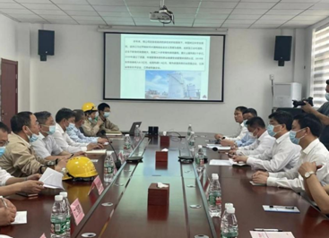 鹰潭市市长张子建来乐虎集团贵溪公司检查指导安全生产工作