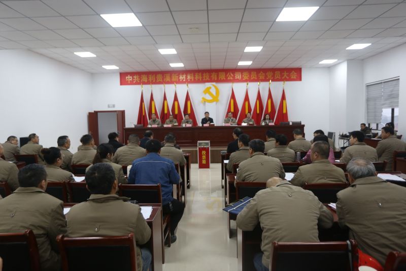 乐虎集团贵溪公司胜利召开党员大会暨两委换届选举大会