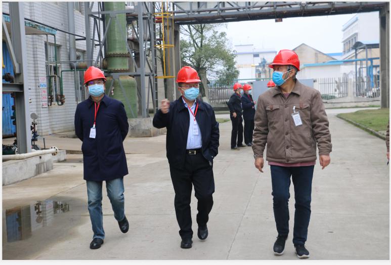省国资委巡视员卢光祖来乐虎集团常德公司督查疫情防控与复工复产工作
